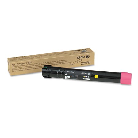 Xerox Toner Cartridge, 6000 Page, Magenta, Printer Model: Phaser 7800 106R01564